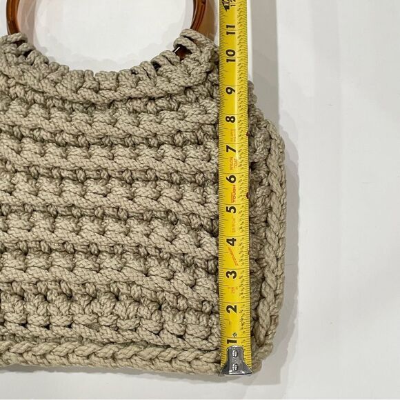 Vintage Handbag, Tan - Picture 8 of 10